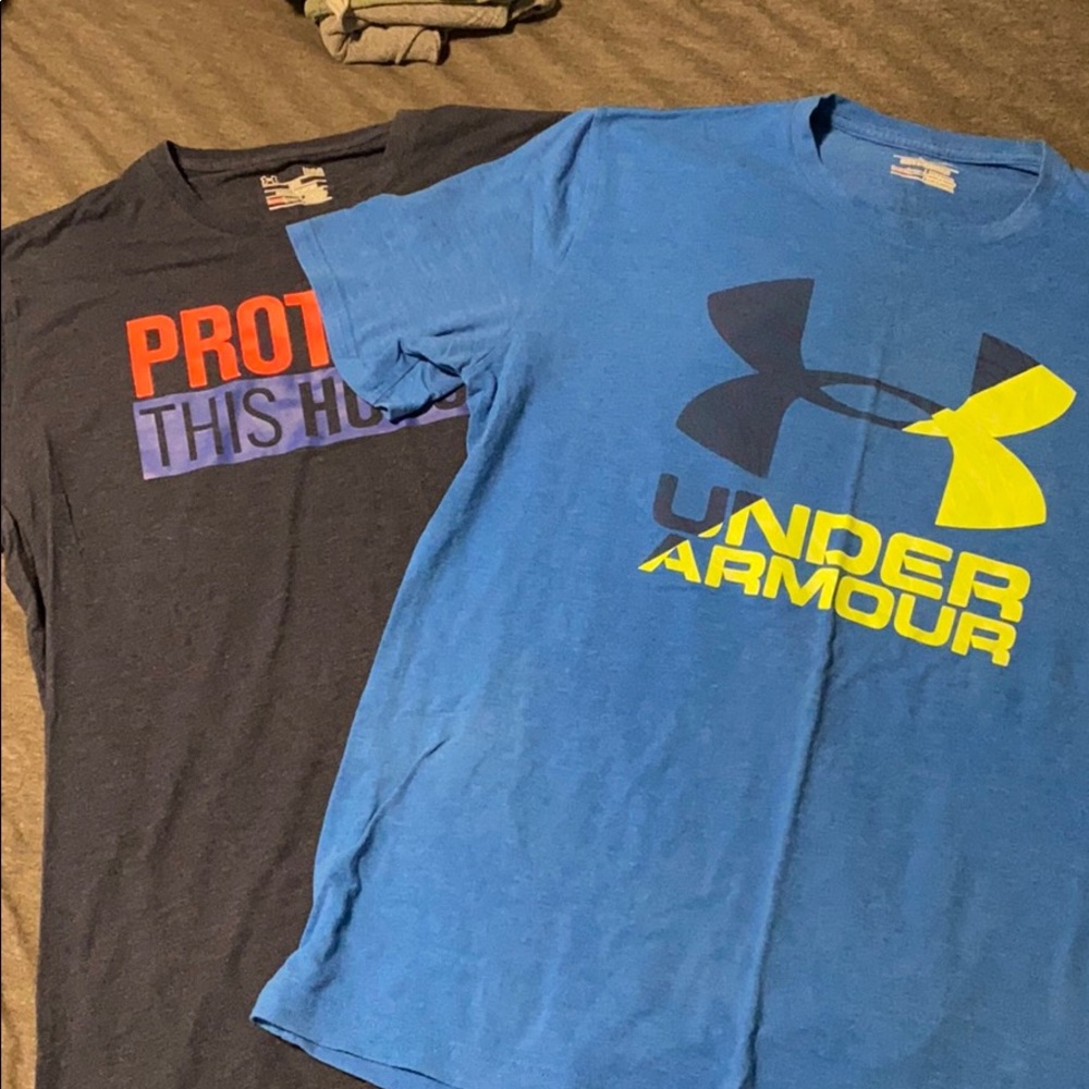 Two Under Armour Tees